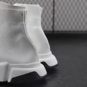 Balenciaga H12 Speed Stretch-knit Mid Sneakers