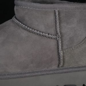 Ugg Classic Ultra Mini Ankle Boots Concrete
