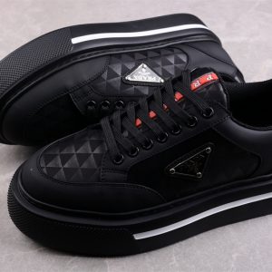 Prada Macro Re-nylon Low Sneakers