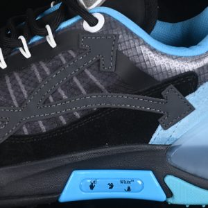Off-White Virgil Abloh Co Branded Retro Running Shoes