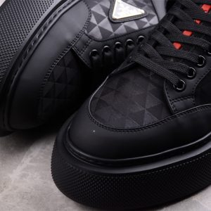Prada Macro Re-nylon Low Sneakers