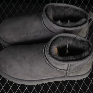 Ugg Classic Ultra Mini Ankle Boots Concrete