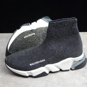 Balenciaga Speed Stretch-knit Mid Sneakers