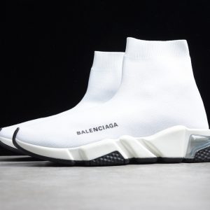 Balenciaga Speed Stretch-knit Mid Sneakers