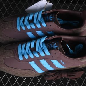 Adidas Samba OG Clover Casual Board Shoes Sky