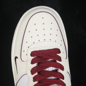 Nike Air Force 1 Low Casual Sneakers Wine