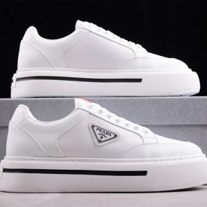 Prada Macro Re-nylon Low Sneakers