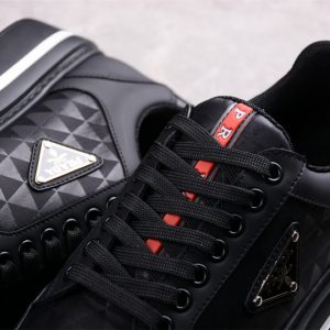 Prada Macro Re-nylon Low Sneakers
