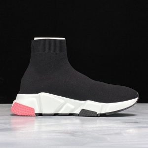 Balenciaga H12 Speed Stretch-knit Mid Sneakers