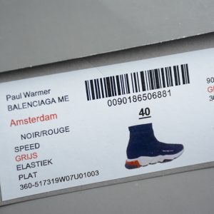 Balenciaga Speed Stretch-knit Mid Sneakers