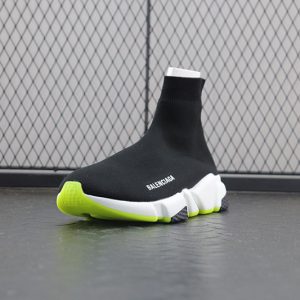 Balenciaga H12 Speed Stretch-knit Mid Sneakers