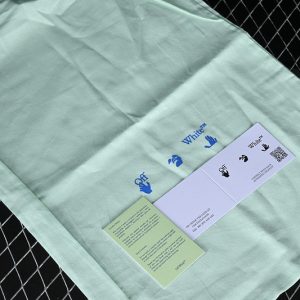 Off-White Out Of Office Aqua