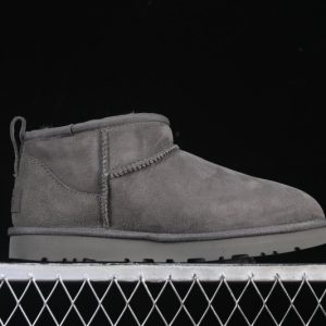 Ugg Classic Ultra Mini Ankle Boots Concrete