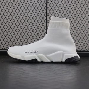 Balenciaga H12 Speed Stretch-knit Mid Sneakers