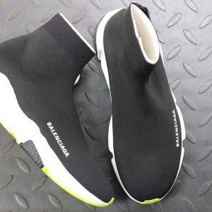 Balenciaga H12 Speed Stretch-knit Mid Sneakers