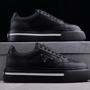 Prada Macro Re-nylon Low Sneakers