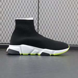 Balenciaga H12 Speed Stretch-knit Mid Sneakers