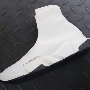 Balenciaga H12 Speed Stretch-knit Mid Sneakers