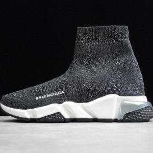 Balenciaga Speed Stretch-knit Mid Sneakers