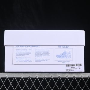 Off-White Virgil Abloh Co Branded Retro Running Shoes