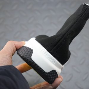 Balenciaga H12 Speed Stretch-knit Mid Sneakers
