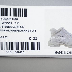Balenciaga Triples S Sneaker Fur Lf