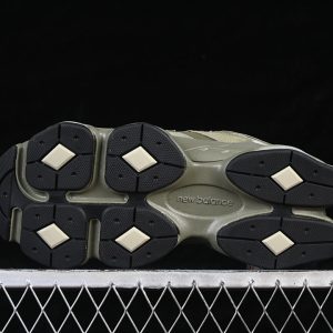 New Balance 9060 Retro Casual Shoes Army