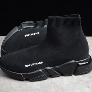 Balenciaga Speed Stretch-knit Mid Sneakers