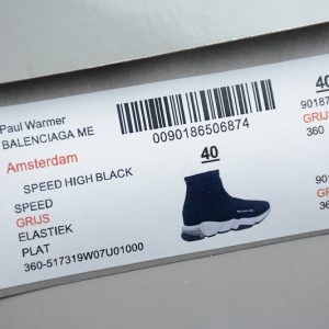 Balenciaga Speed Stretch-knit Mid Sneakers