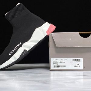Balenciaga H12 Speed Stretch-knit Mid Sneakers