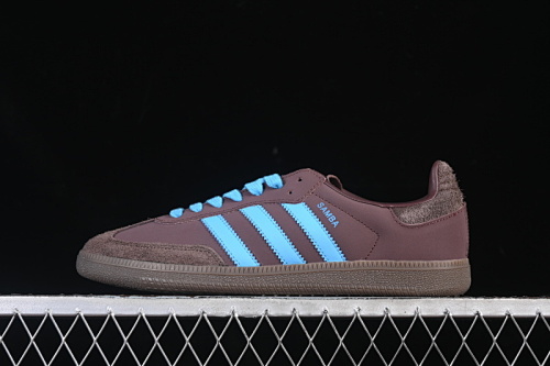 Adidas Samba OG Clover Casual Board Shoes Sky