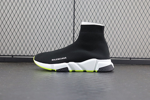 Balenciaga H12 Speed Stretch-knit Mid Sneakers