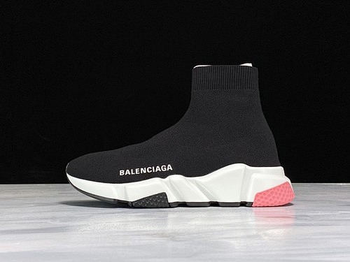 Balenciaga H12 Speed Stretch-knit Mid Sneakers