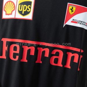 Scuderia Ferrari F1 2025 Black T-shirt