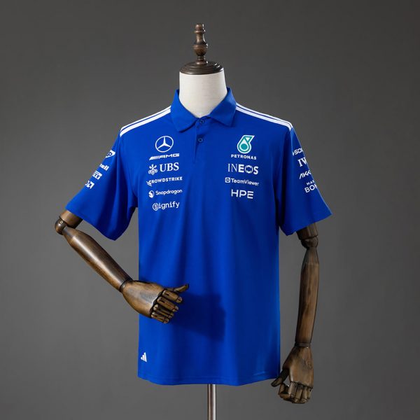 Mercedes-AMG Team 2026 F1 Racing Suit Blue POLO