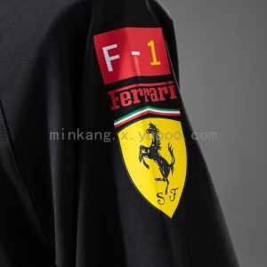 Scuderia Ferrari F1 2025 Black Polo