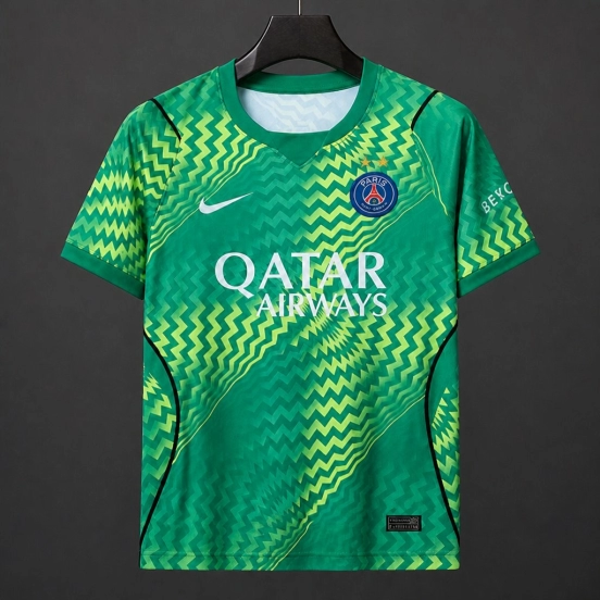 Stars 26/27 PSG/Paris Saint Germain Green Goalkeeper Jersey