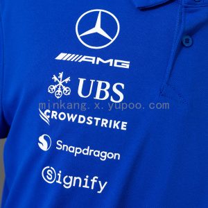 Mercedes-AMG Team 2026 F1 Racing Suit Blue POLO
