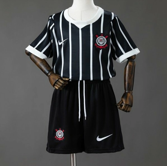 26/27 KidsCorinthians Away Kit Jersey
