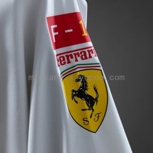 Scuderia Ferrari F1 2025 White Polo