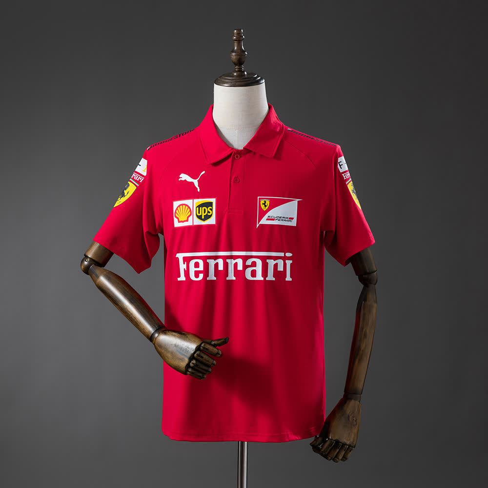 Scuderia Ferrari F1 2025 Red Polo
